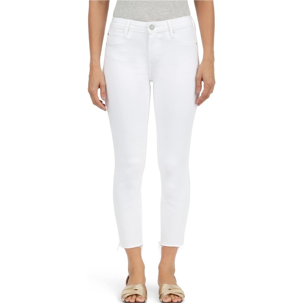 Articles Of Society White Ankle Jeans